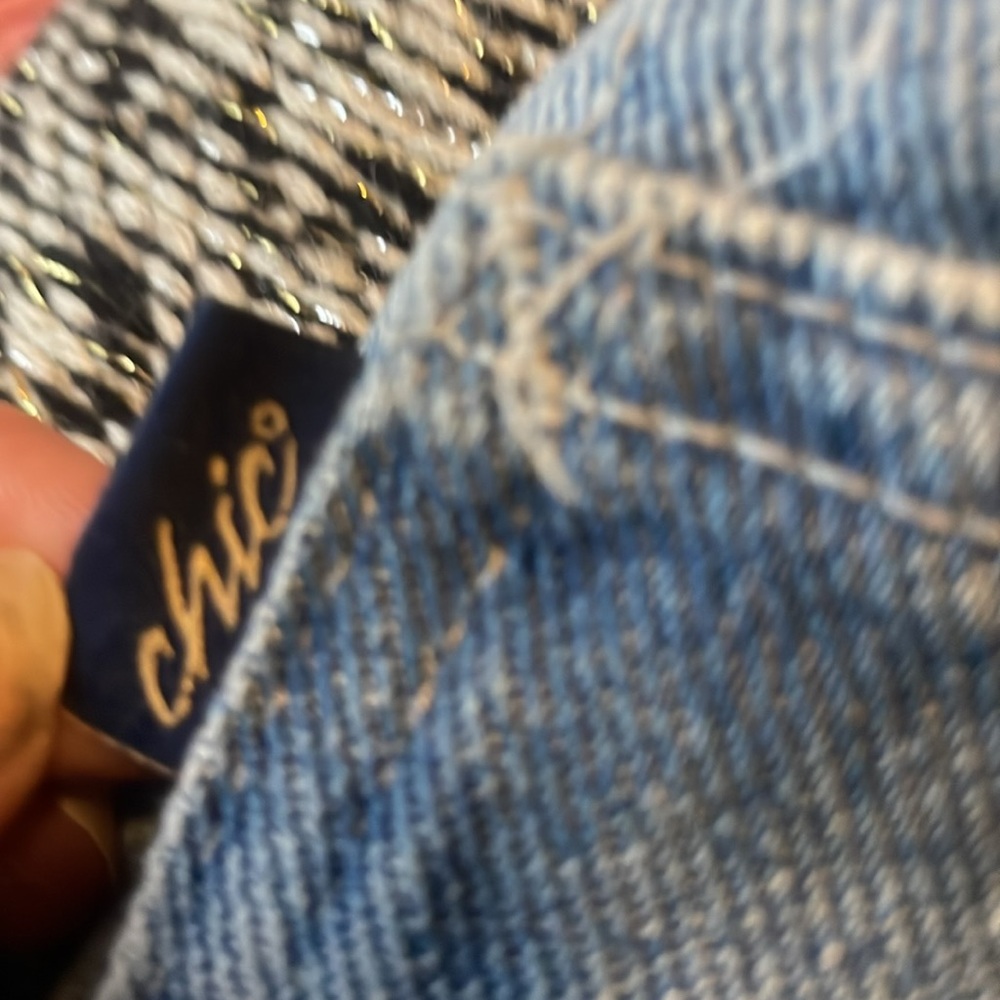 Vintage chic jeans size 16 high rise wide leg - Picture 4 of 7